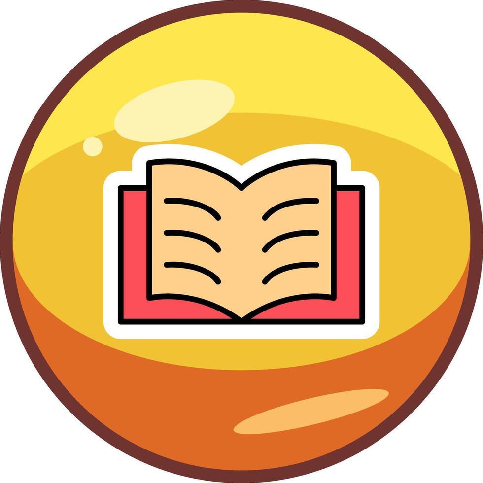 Book Pages Vector Icon