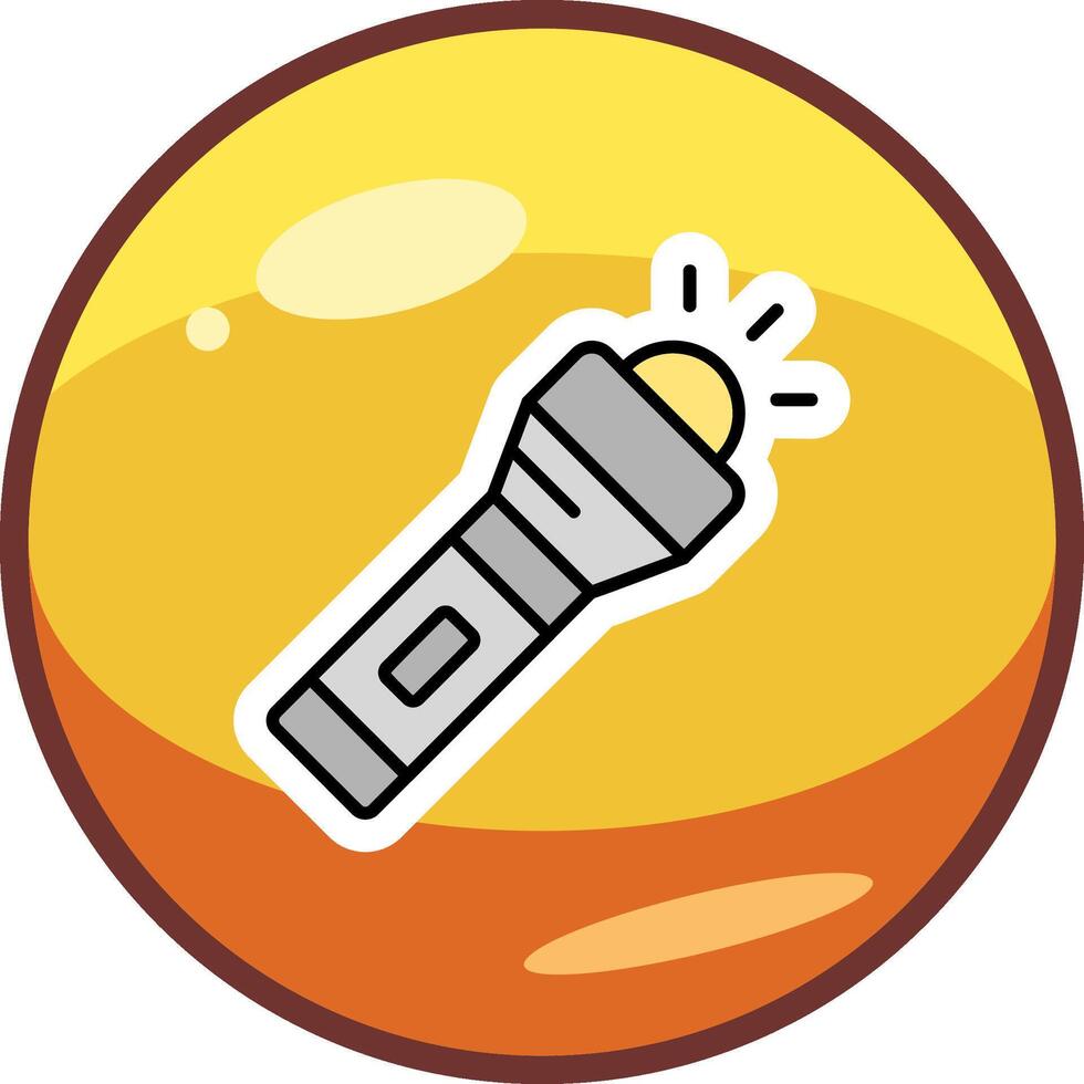 Torch Vector Icon