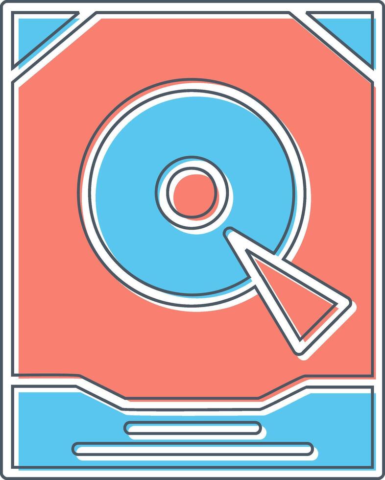 Harddrive Vector Icon