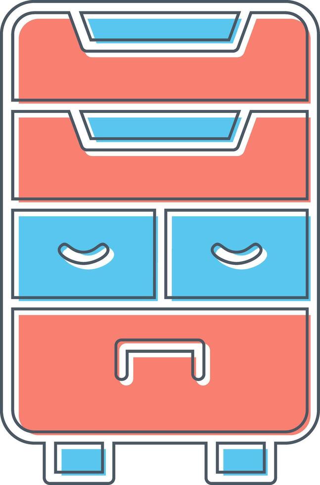 Drawers Vector Icon