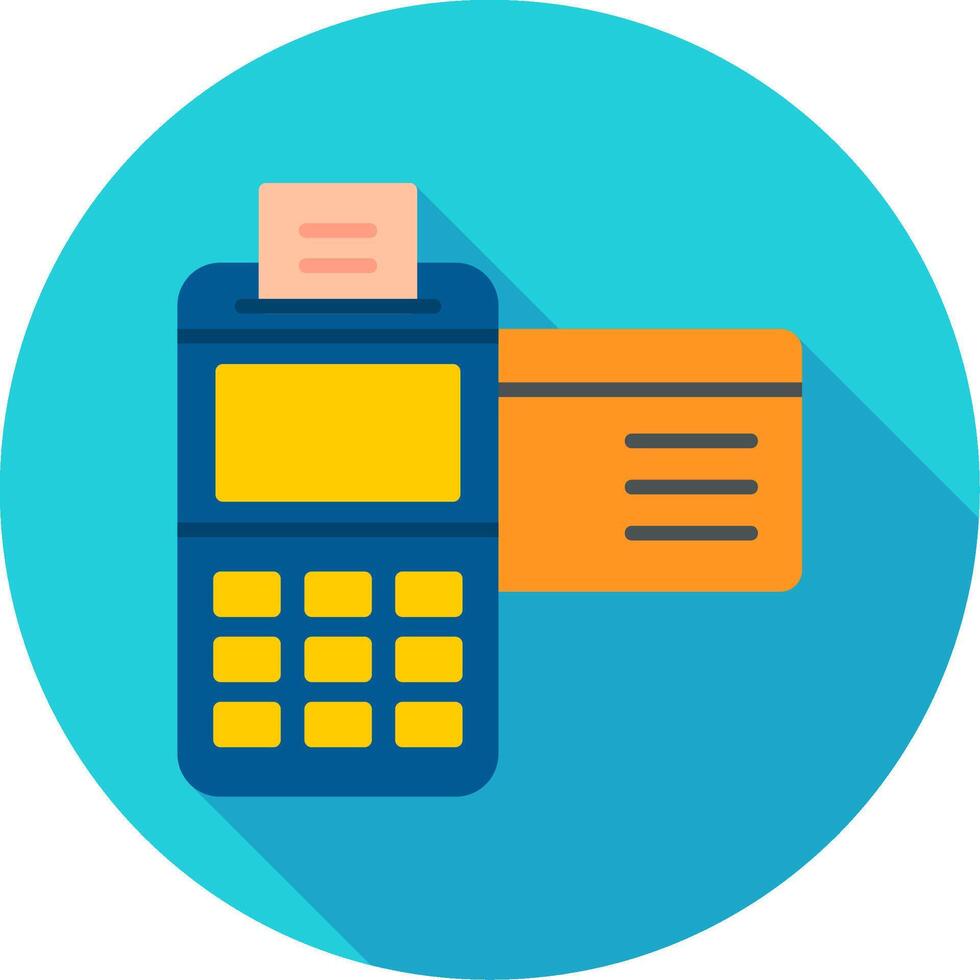 Credit Card Machine Vector Icon