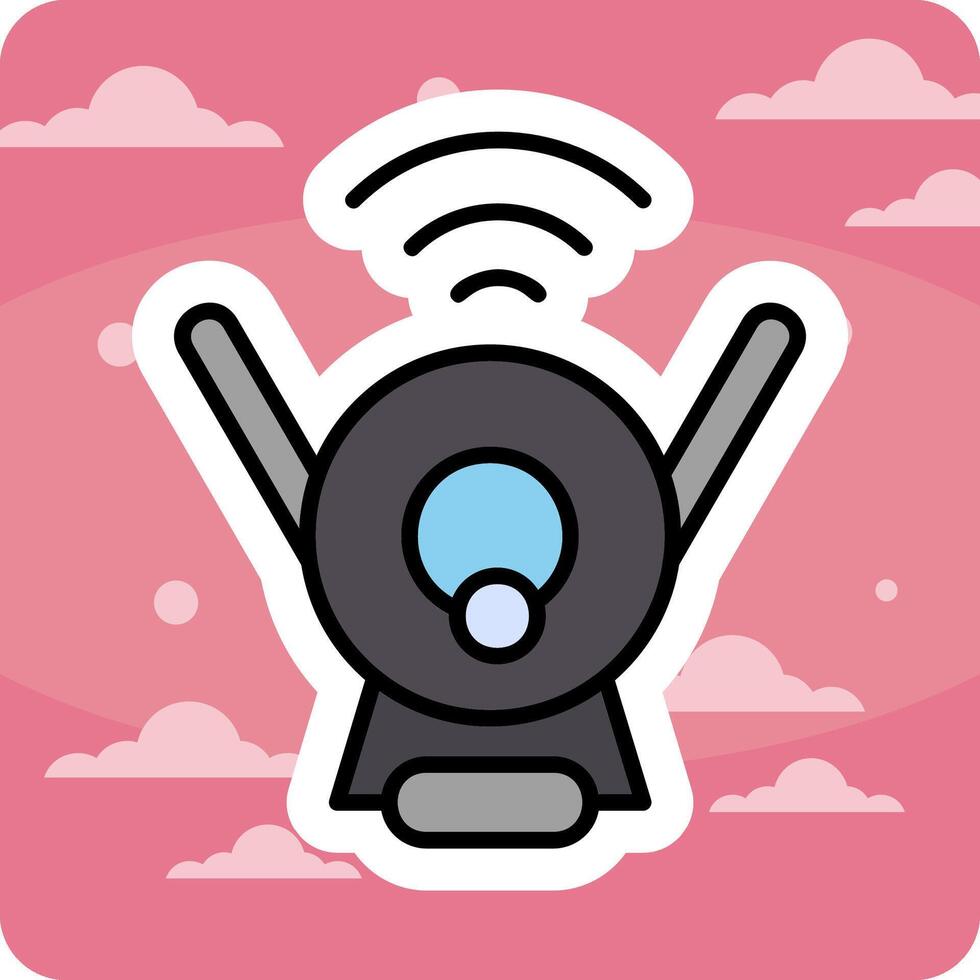 Web Camera Vector Icon