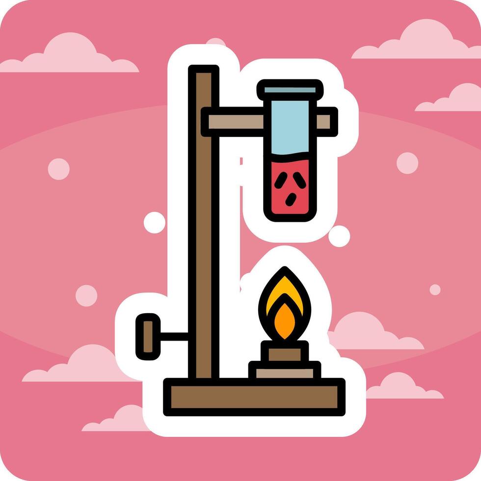 Bunsen Burner Vector Icon