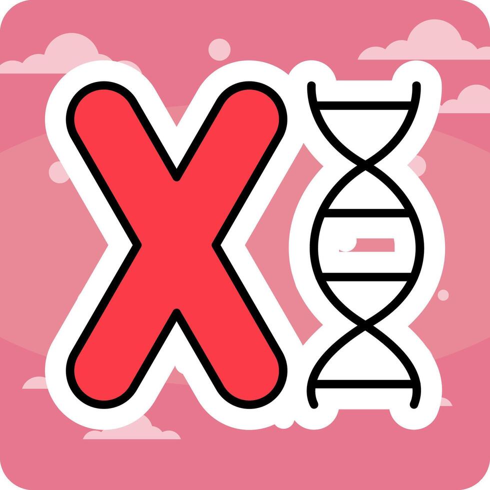 Chromosome Vector Icon