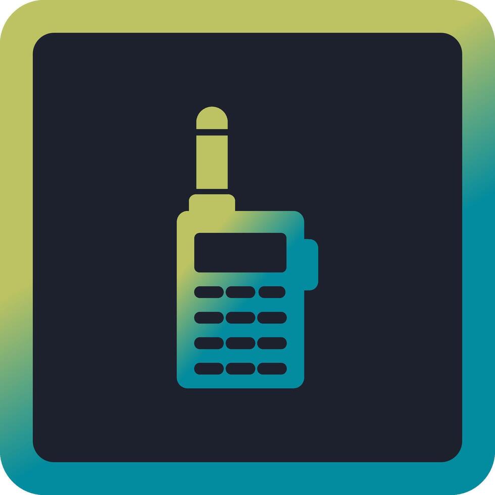 Walkie Talkie Vector Icon