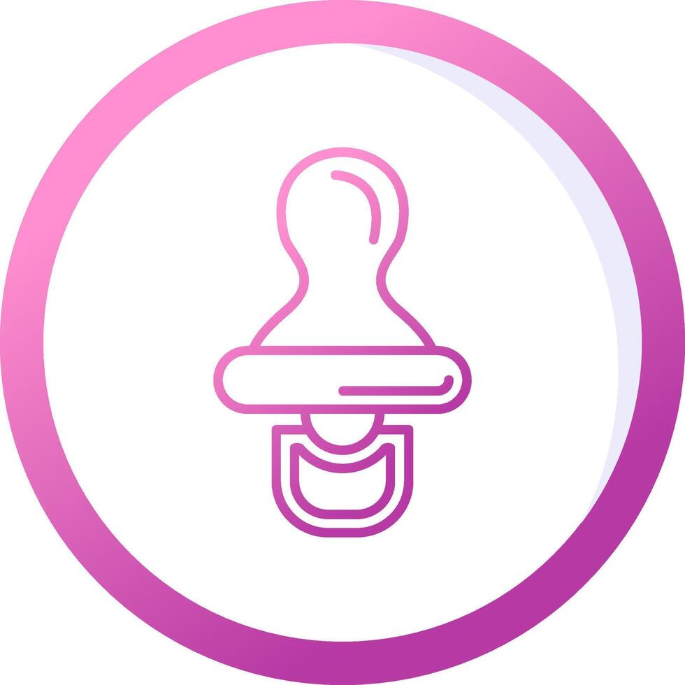 Pacifier Vector Icon