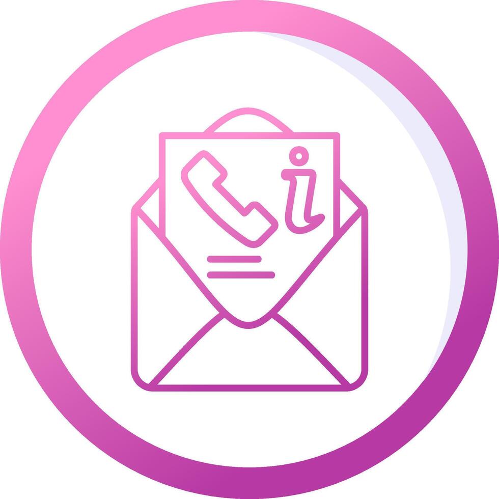 icono de vector de correo electrónico