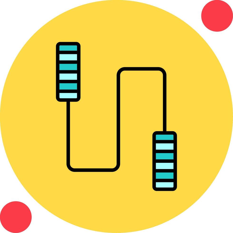 Jumping Rope Vector Icon 39447268 Vector Art at Vecteezy