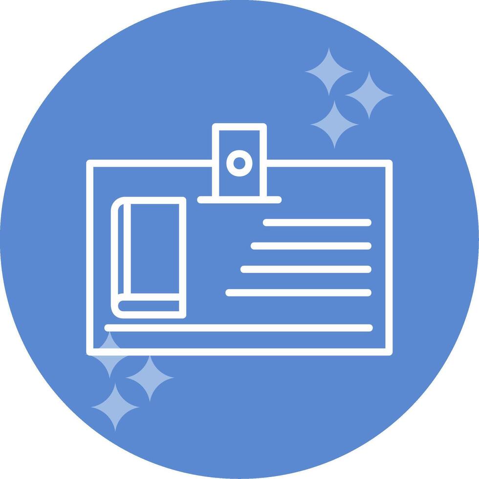 Library Card Vector Icon