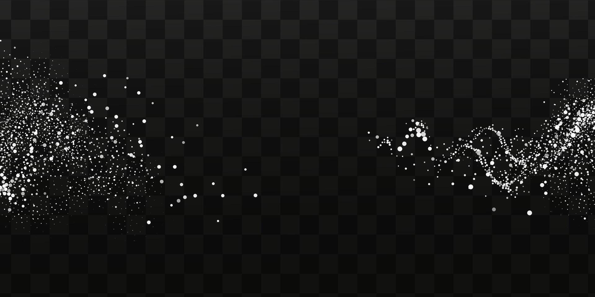 Collection of glittering stars with golden shimmering swirls, shiny glitter design. Magical motion, sparkling lines on a black background. vector
