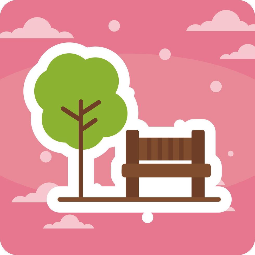 Park Vector Icon