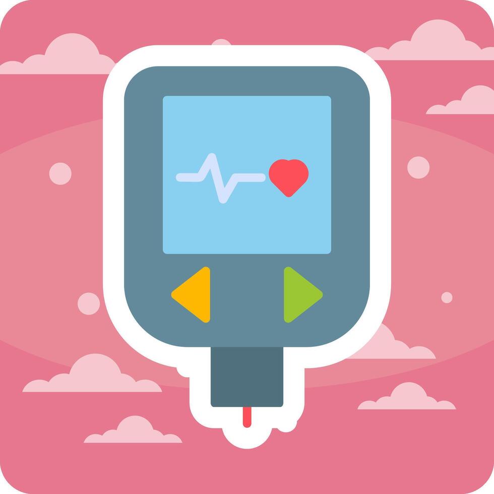 Glucometer Vector Icon