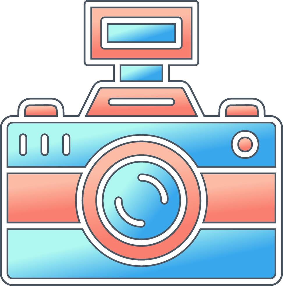 Photo Camera Vector Icon