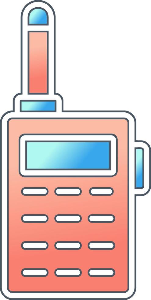 Walkie Talkie Vector Icon