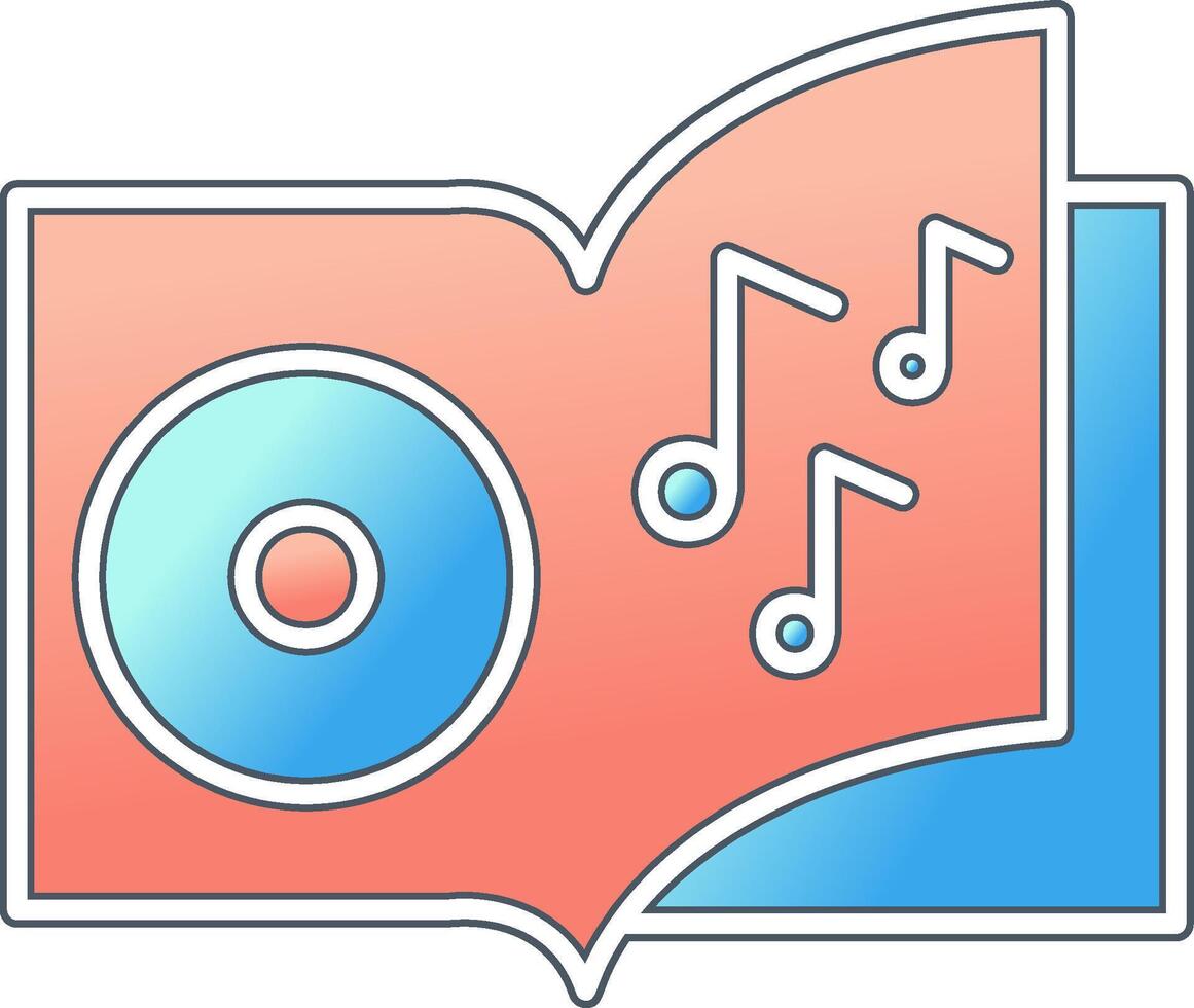 Audio Book Vector Icon