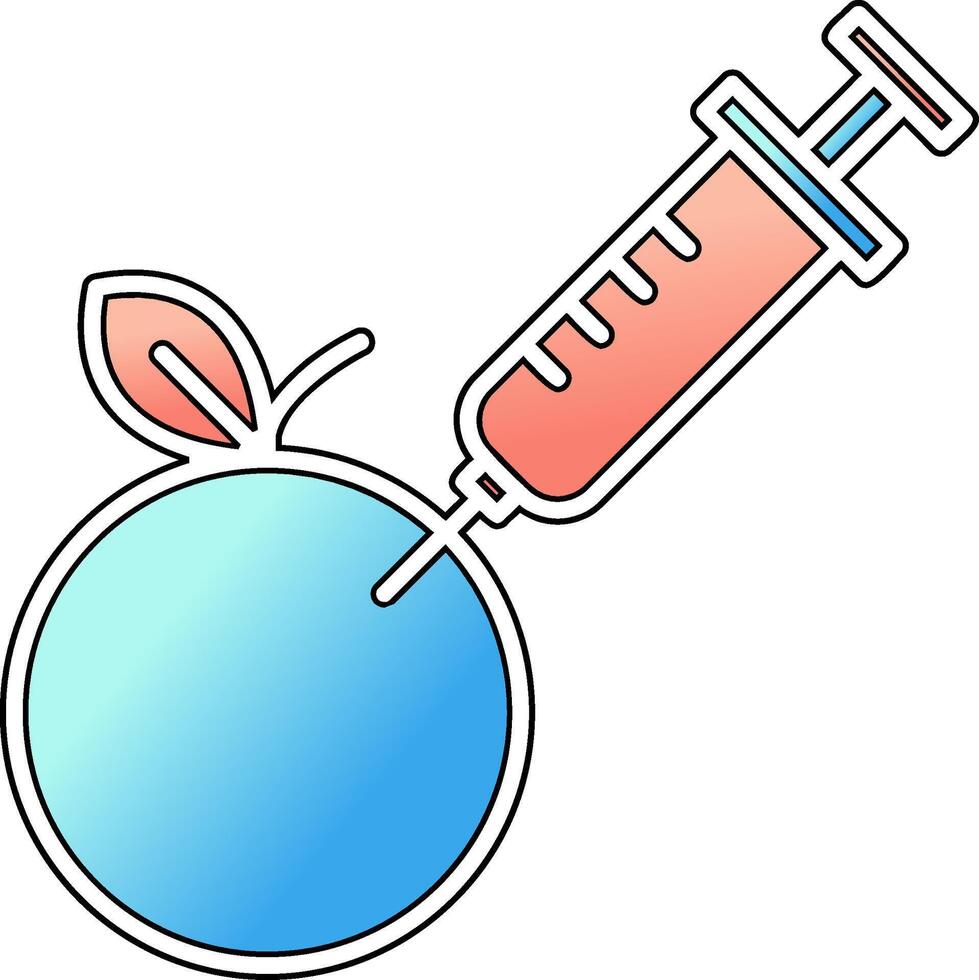 Gmo Food Vector Icon