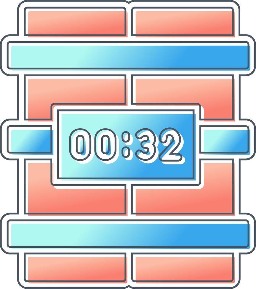 C4 Time Bomb Vector Icon