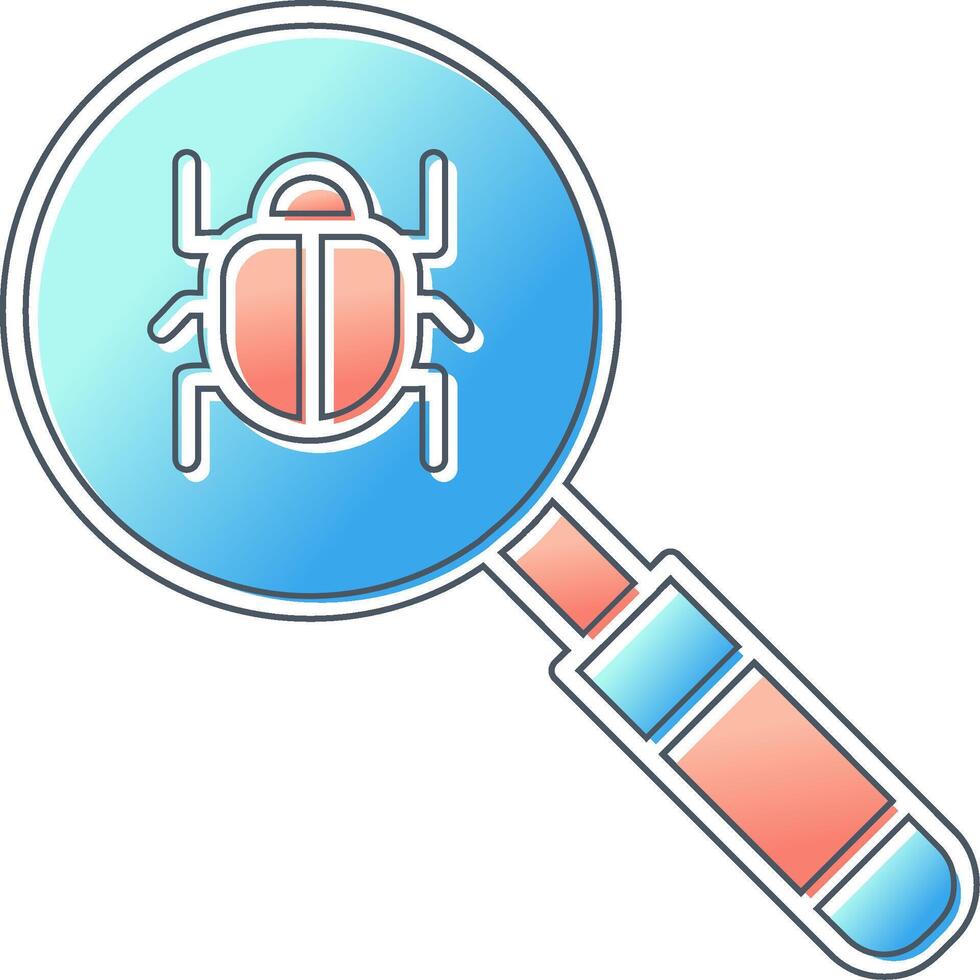 Virus detection Vector Icon