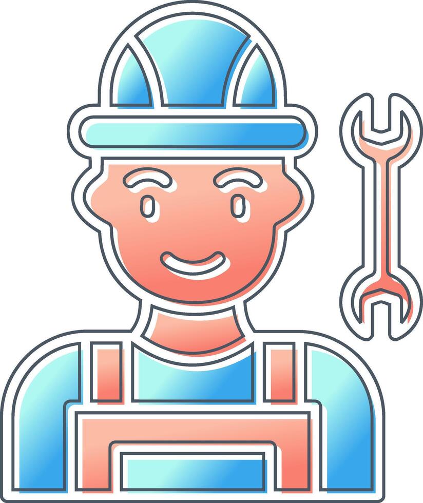 Car Mechanic Vector Icon