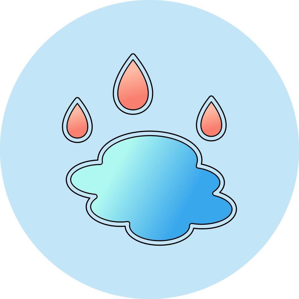 Puddle Vector Icon