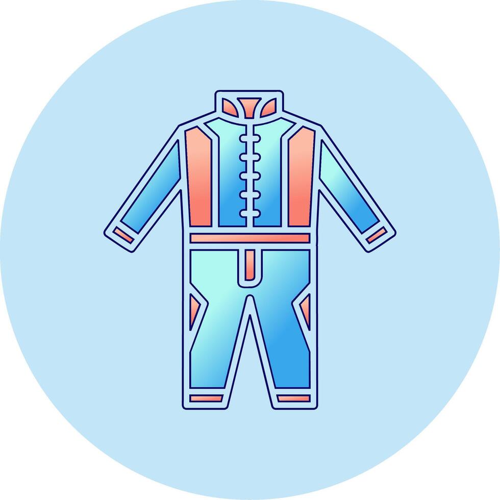 Race Suit Vector Icon