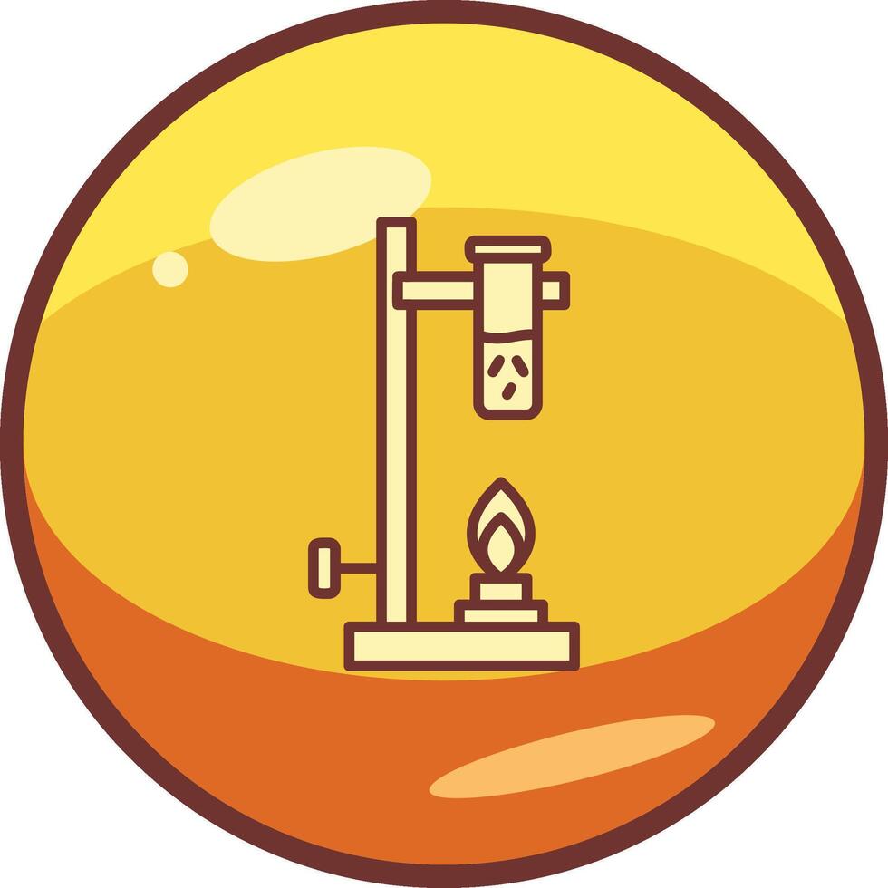 Bunsen Burner Vector Icon