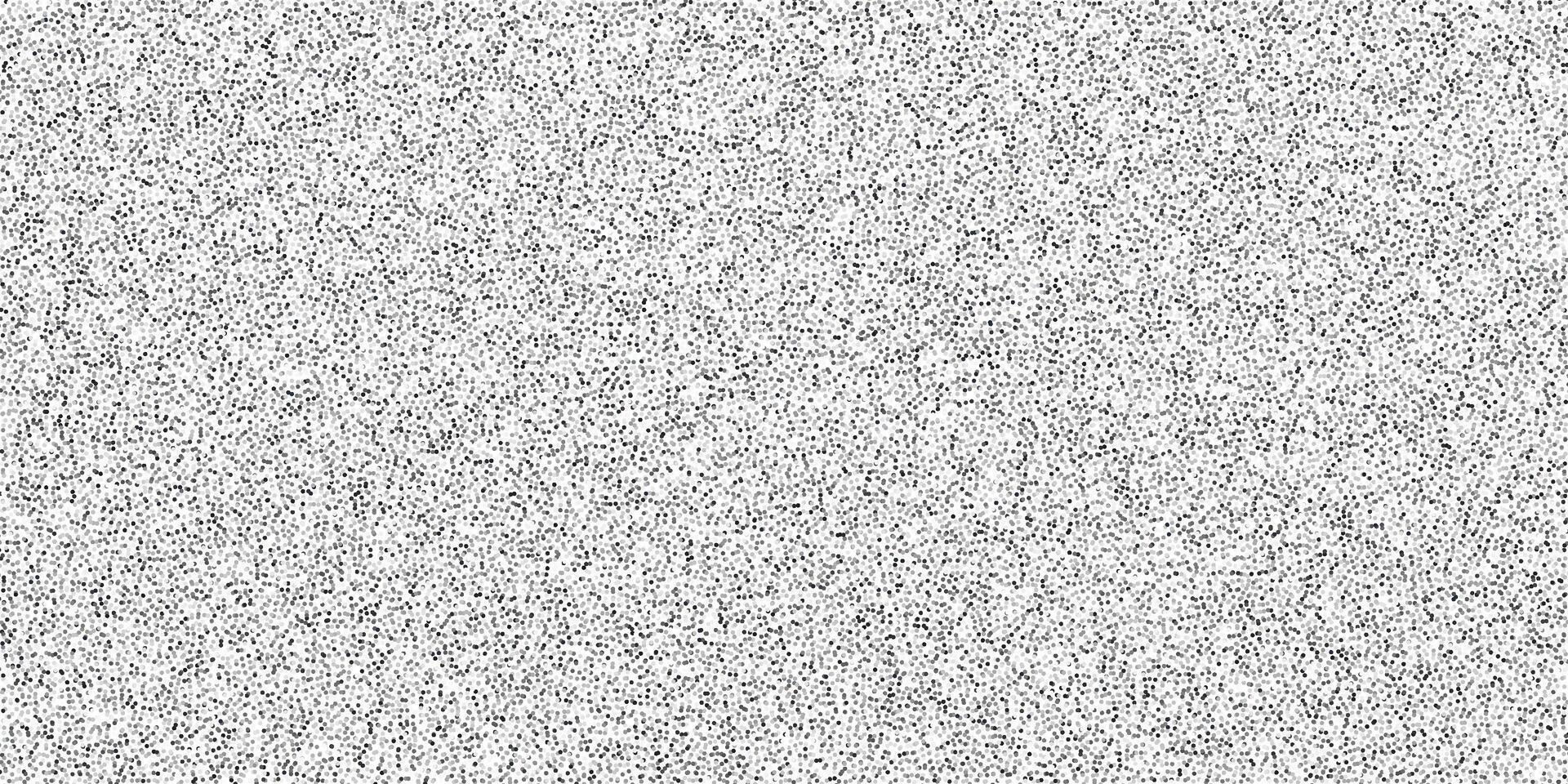 Gradient noise grain texture stains, black and white dotted spray shades, and sand dust spots. vector