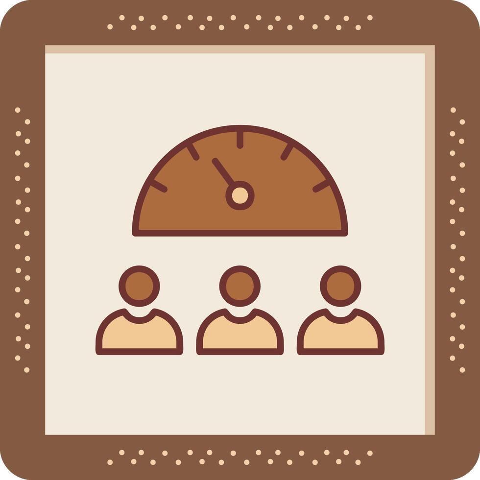 Team Work Speed Vector Icon