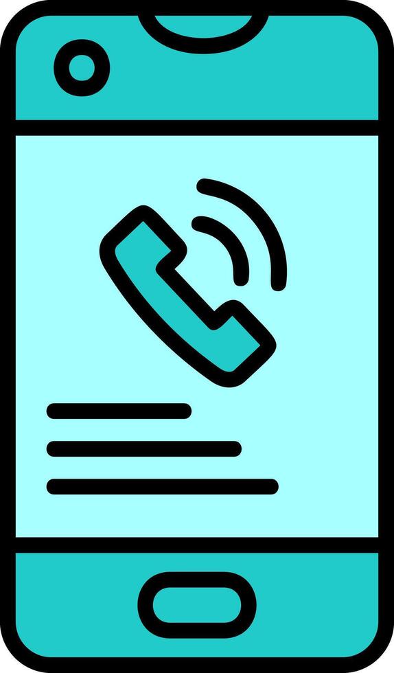 Phone Call Vector Icon