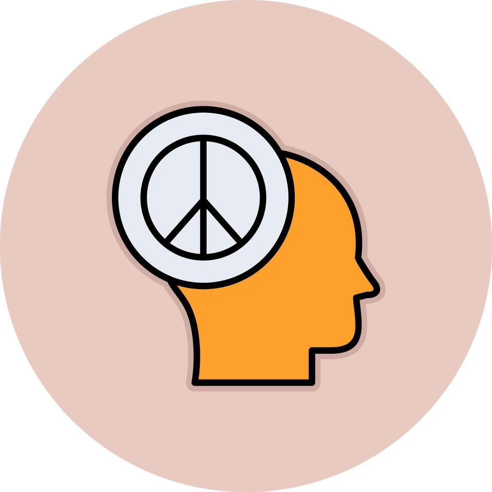 Peace Of Mind Vector Icon