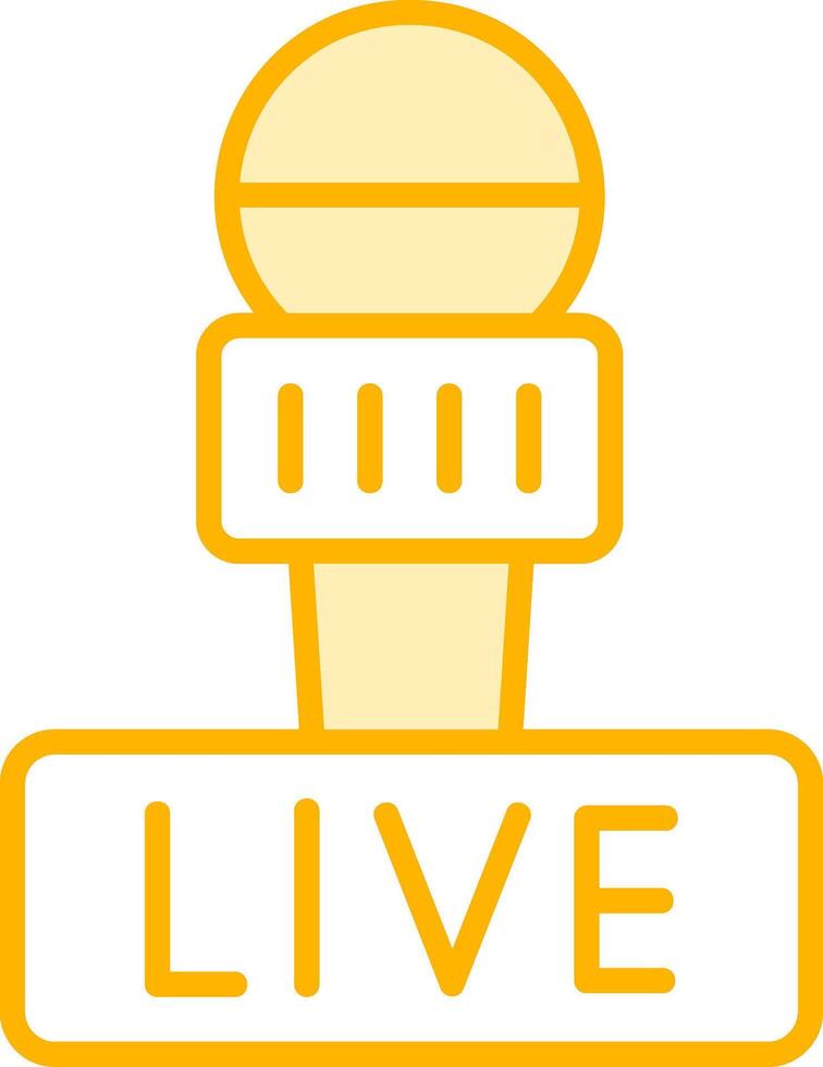 Live Vector Icon