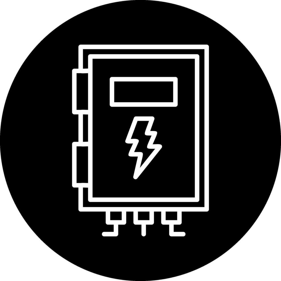 High Voltage Box Vector Icon