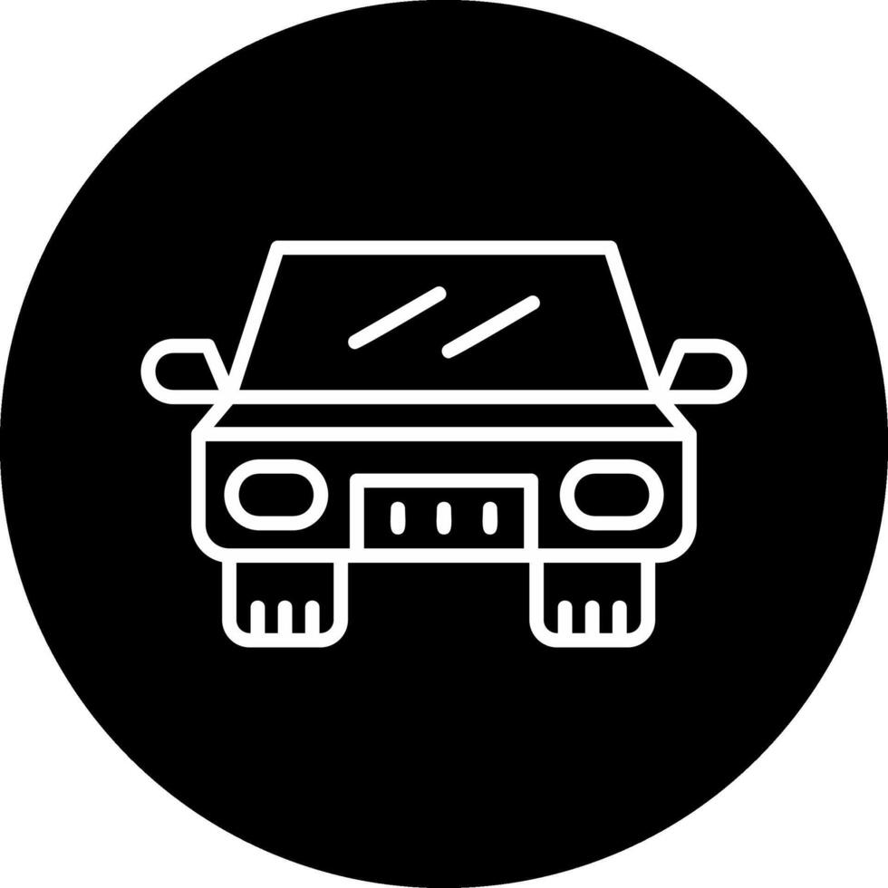 icono de vector de coche