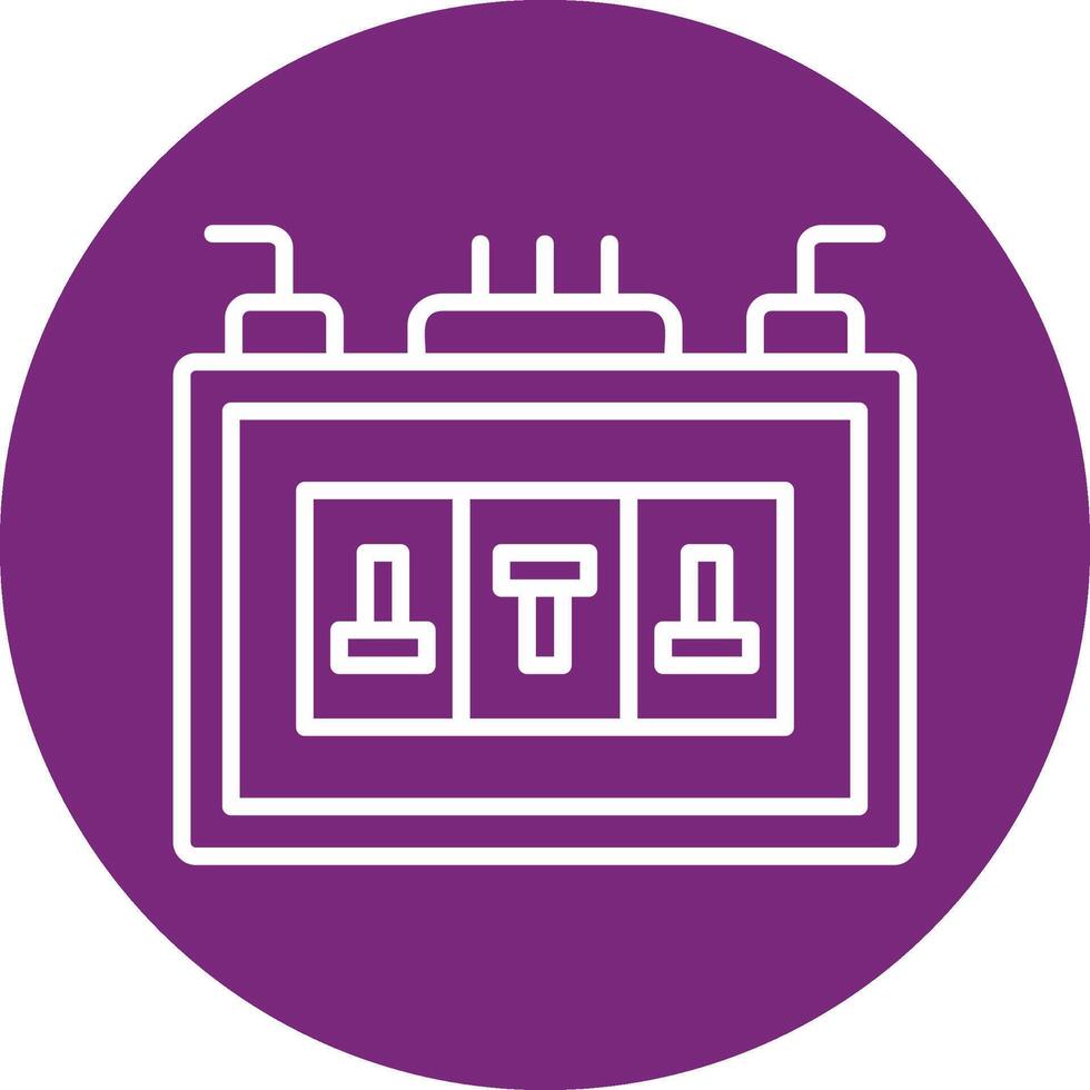 Fuse Box Vector Icon