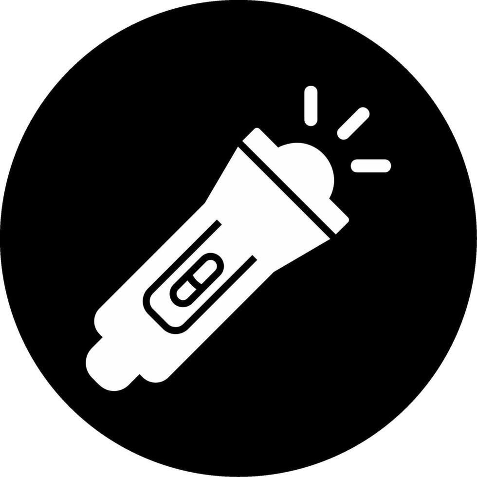 Flashlight Vector Icon