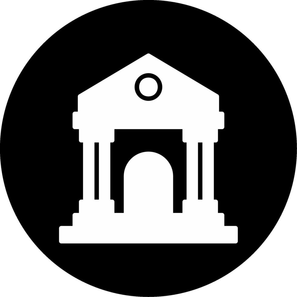 icono de vector de museo