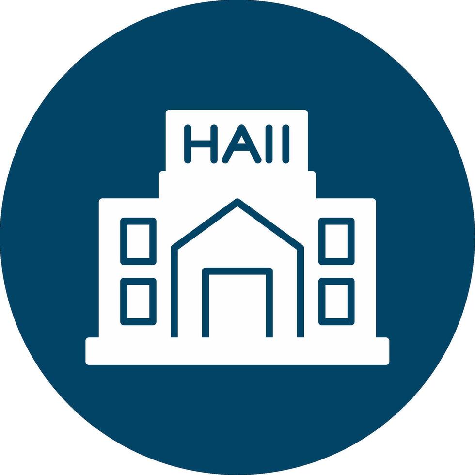 City Hall Vector Icon