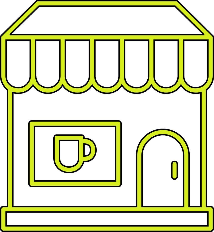 Coffee Shop Vector Icon