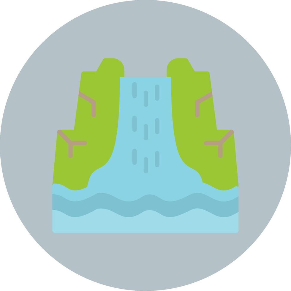 Waterfal Vector Icon