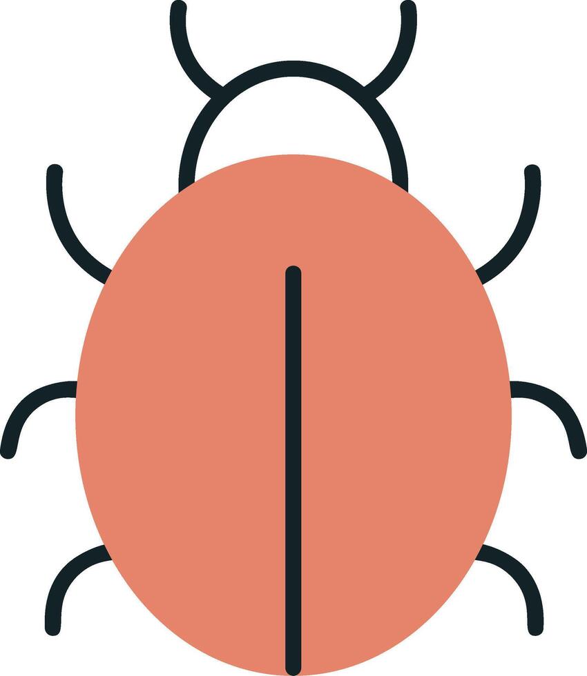 Ladybug Vector Icon