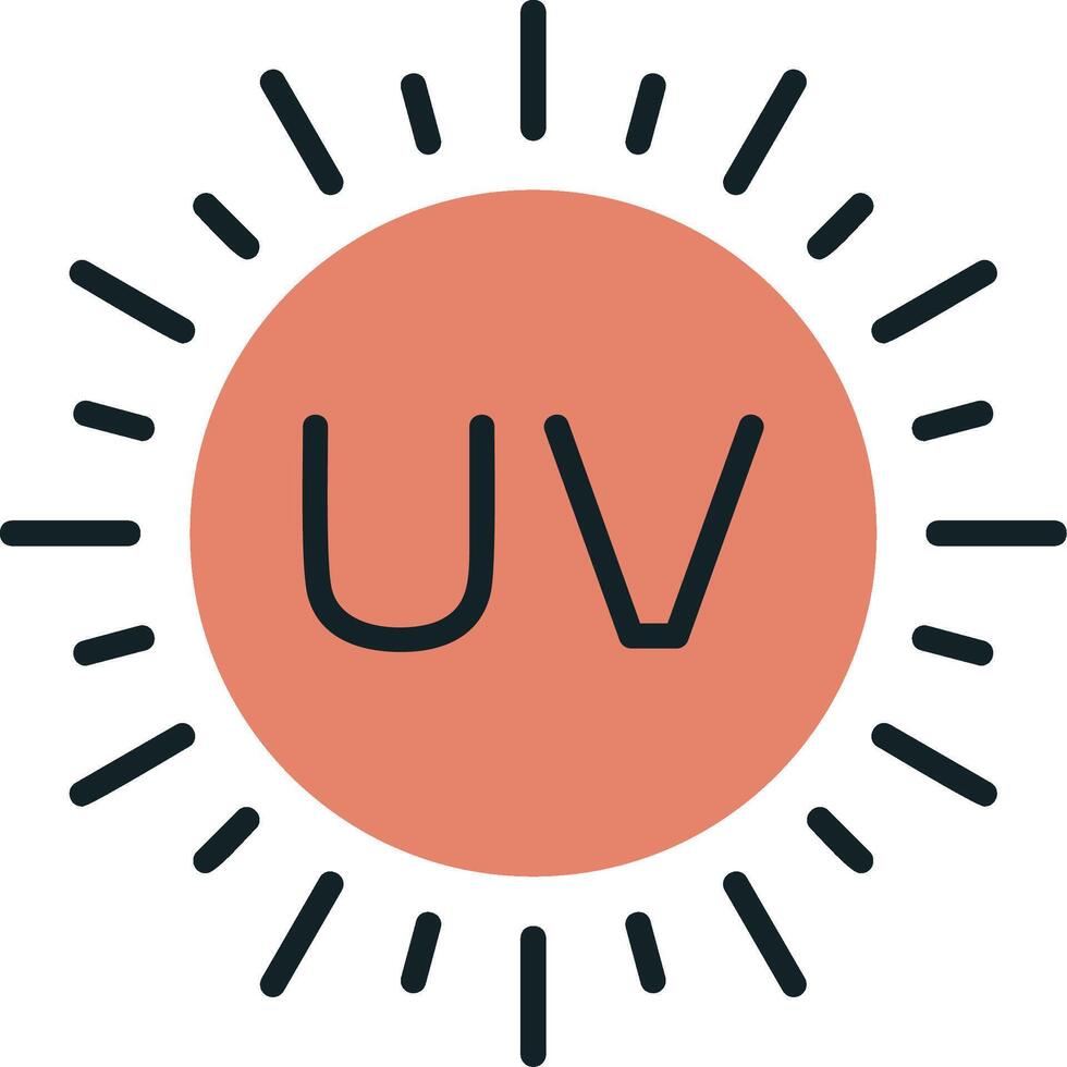 Ultravoilet Vector Icon