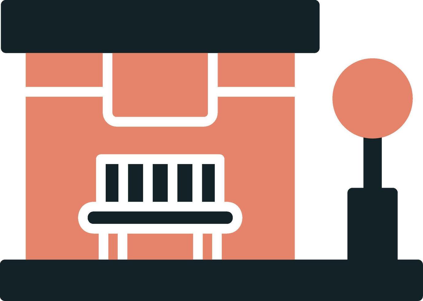 Bus Stop Vector Icon