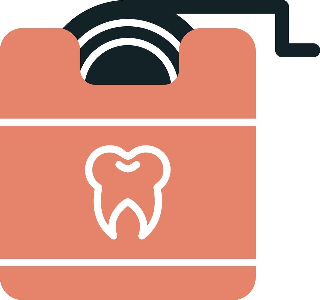 Dental Floss Vector Icon