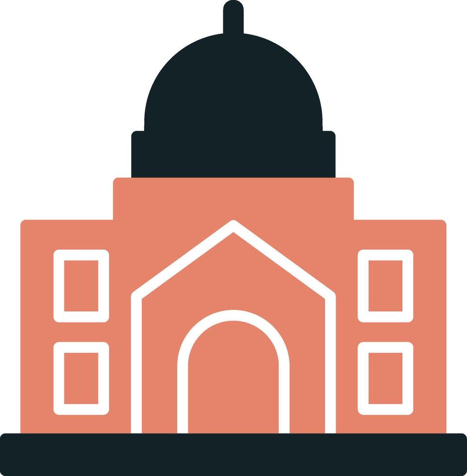 icono de vector de mezquita