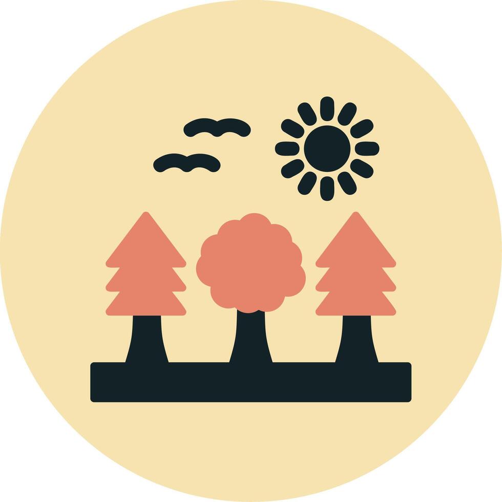 Forest Vector Icon