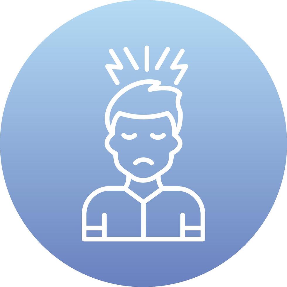 Stress Vector Icon