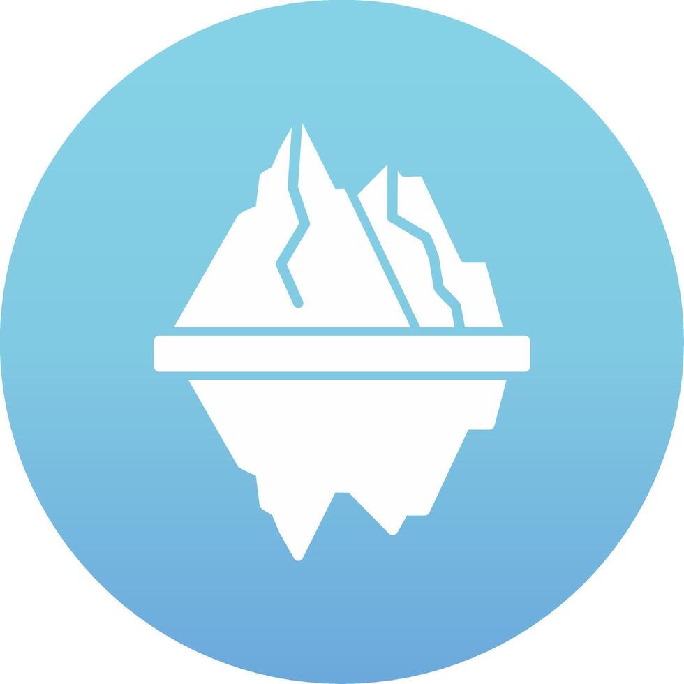 Iceberg Vector Icon