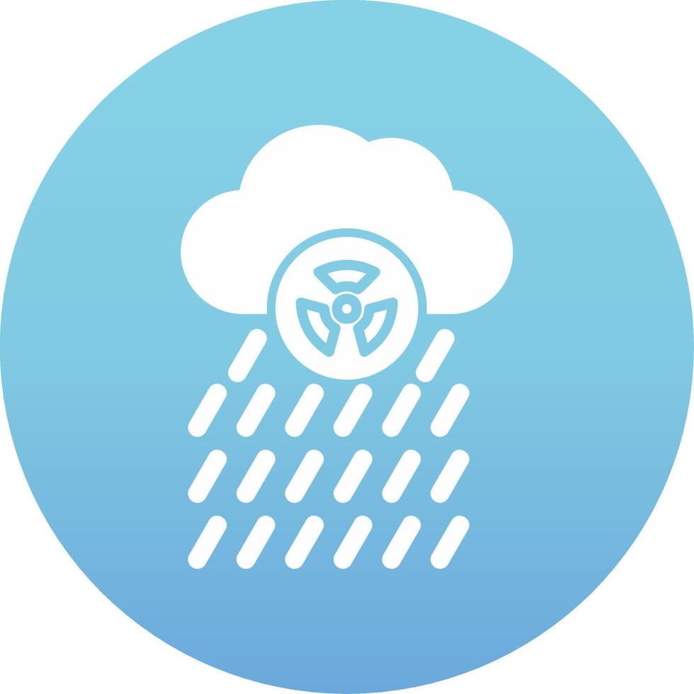 Acid Rain Vector Icon