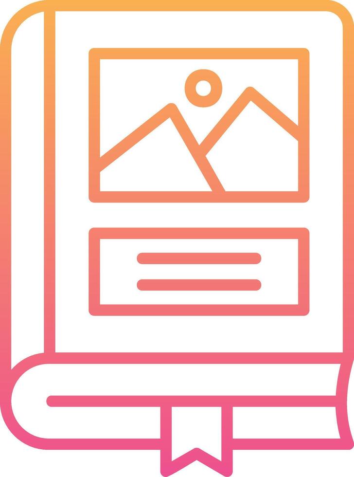Photography Album Vector Icon