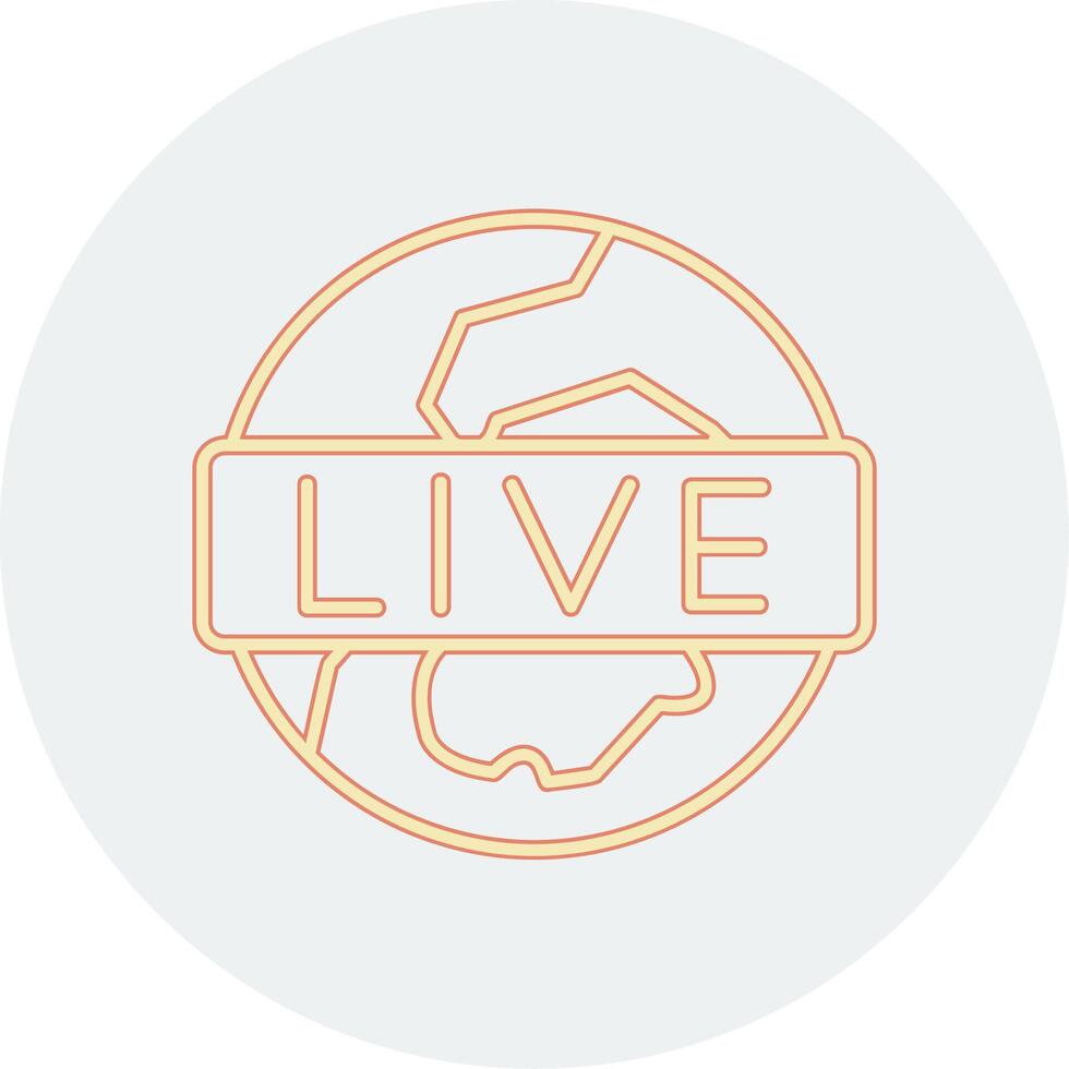 Live Broadcast Vector Icon